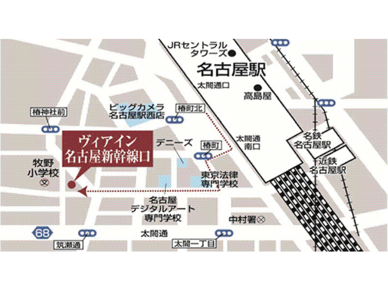 Via Inn Nagoya Shinkansen-Guchi Exterior photo